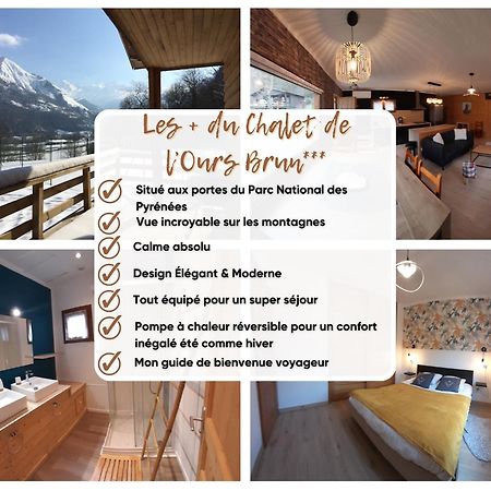 Chalet De L'Ours Brun, Gite 3 Etoiles Gere-Belesten Eksteriør billede